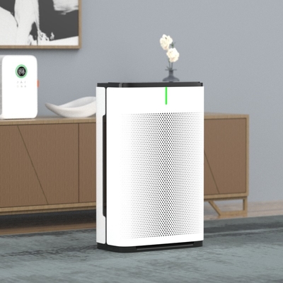 White Plasma Air Purifier , Plasmawave Air Cleaner 3 Speed Adjustable