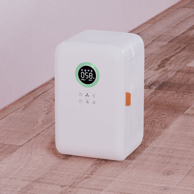White Mini Portable Desktop Air Purifier Hepa UV Air Purifer for Better Sleep With Fresher Air