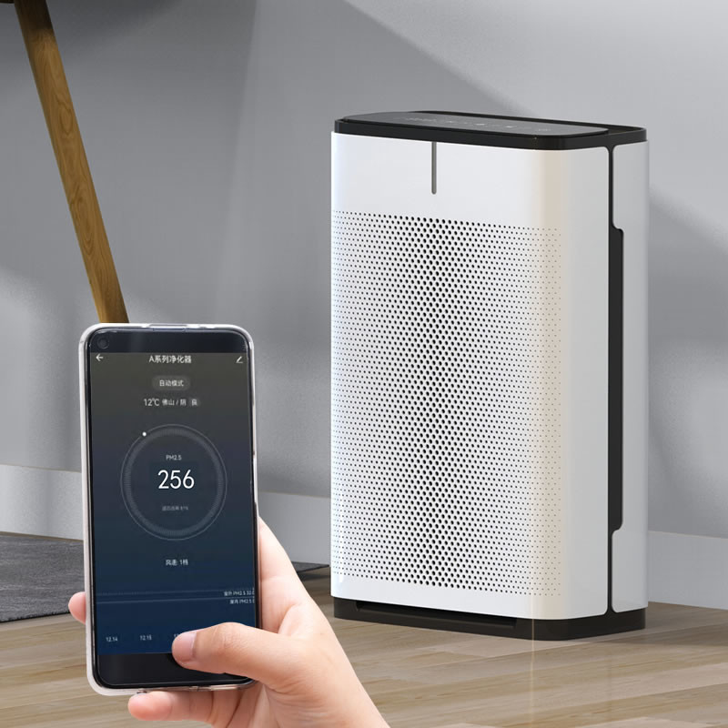 Micro H13 Hepa Smart Health Air Purifier , Ionizer UV Air Purifier For Home