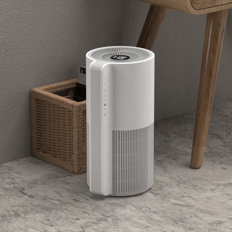 Oem Smart HEPA Uv Ionic Air Purifier For Pet Mold With CE CB ETL Certification